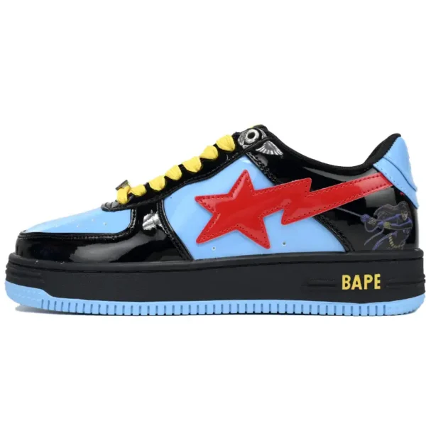A Bathing Ape Bape Sta Low Black Widow